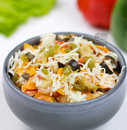 Cheesy Nachos Bowl Recipe
